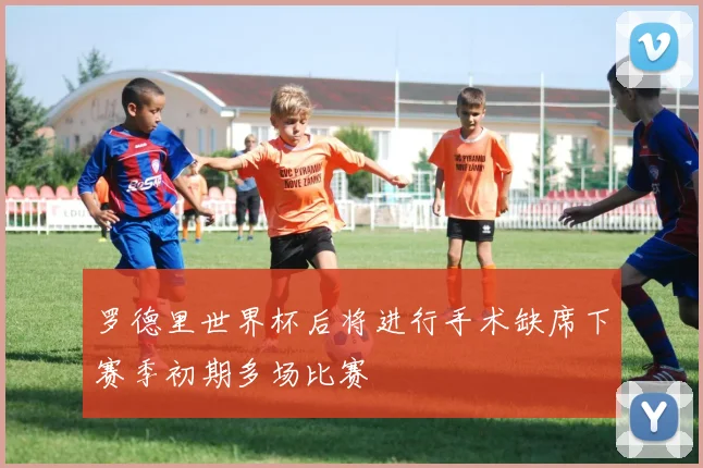 罗德里世界杯后将进行手术缺席下赛季初期多场比赛